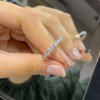 1.09 Karat Pırlanta Yarımtur Yüzük 1.09 Karat Pırlanta Yarımtur Yüzük